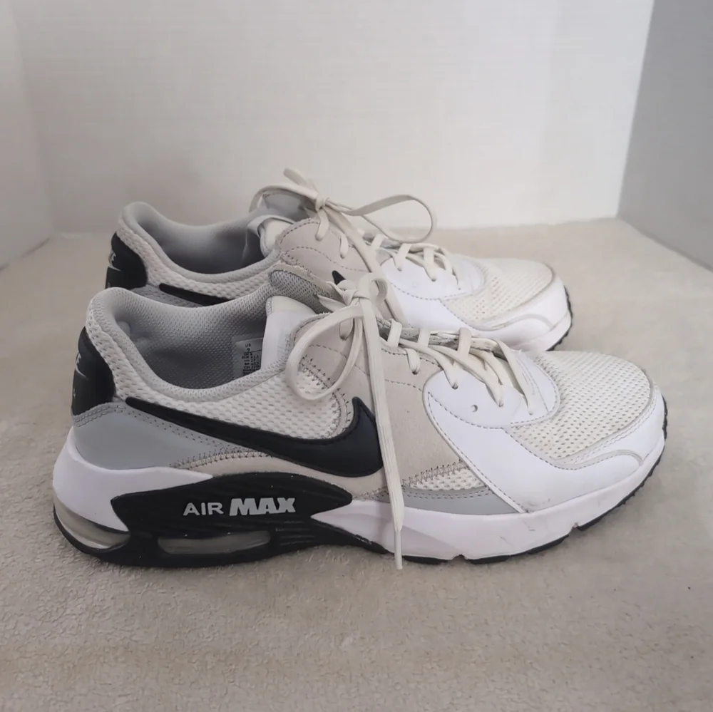 Nike Air Max Excee Size 9 "White/Black" FN7304-100 Men's Shoes Sneakers - Picture 3 of 7